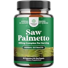 Extra Strength Saw Palmetto Extract - Advanced Herbal Complex for Hair Health and Urinary Support with Plant Sterols & Flavonoids - Potent Herbal Supplement with 500mg per Serving - 100 Count