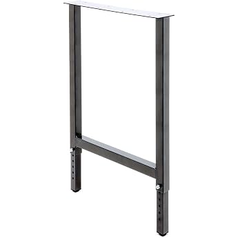 2 x Worktable Legs Height-Adjustable