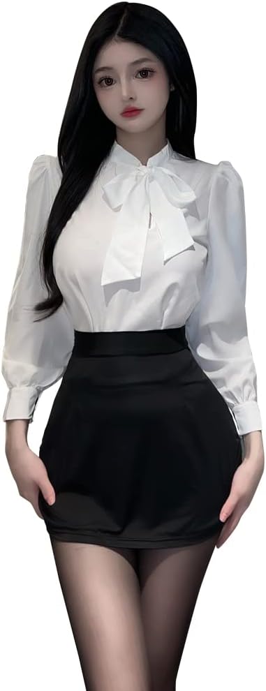 Women's cosplay secretary OL uniform sexy underwear Sexy lingerie Temptation nightclub performance clothes