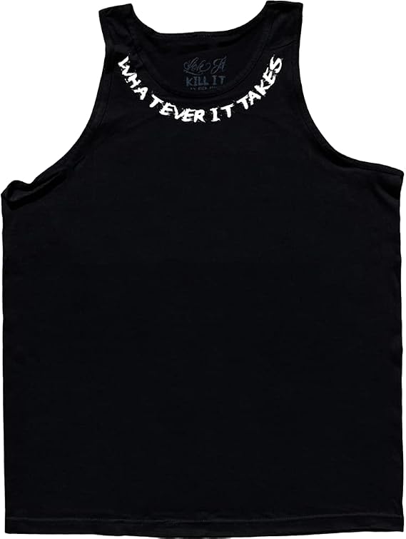 5% Nutrition Rich Piana Athletic Tanks Bodybuilding (Large, Whatever It Takes)