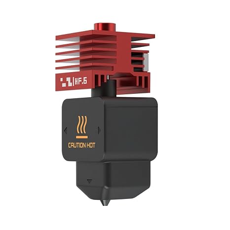 Hotend for Bambu Lab H2D/H2S/A1/A1mini 3D Printer Heating Block High Flow with 0.4/0.6/0.8mm Nozzle Lab H2D Hot End (0.6mm)