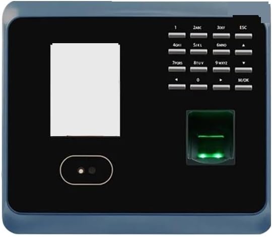 Time Clock, Time Clock,Face Recognition Time Attendance Machine, Fingerprint Reader Clock in Machine for Employees (Ic 1)