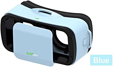 VR Headset V3 - Deep Immersive Virtual Reality Experience on 3D Movies & Games, Mini Compact Light Weight & Comfortable, fits iPhone Samsung Galaxy