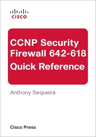 CCNP Security FIREWALL 642-618 Quick Reference