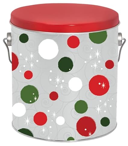 Scott's Cakes Empty Jolly Colorful Dots Pail