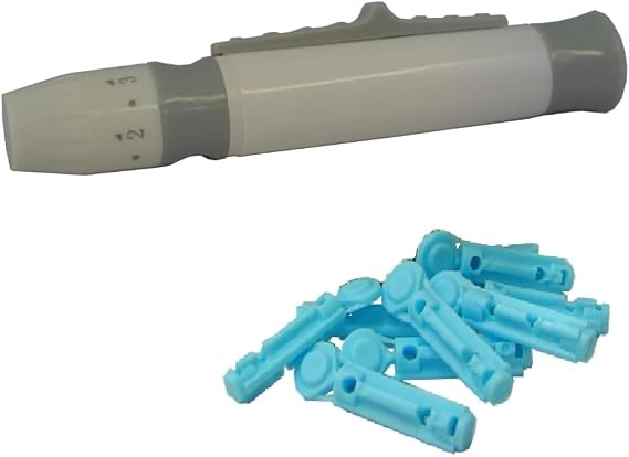 1 x Lancing Device + 100 x 28G Lancets
