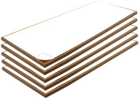 Cork Sheets with Adhesive: 12" Wide X 36" Long X 1/2" Thick, 5 Pack