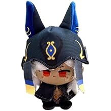 QAHEART Venti/ZhongLi/Xiao Plush Pillow Figure Throw Nahida Cyn Keychain Il Dottore Figure Anime Pillow Pendants