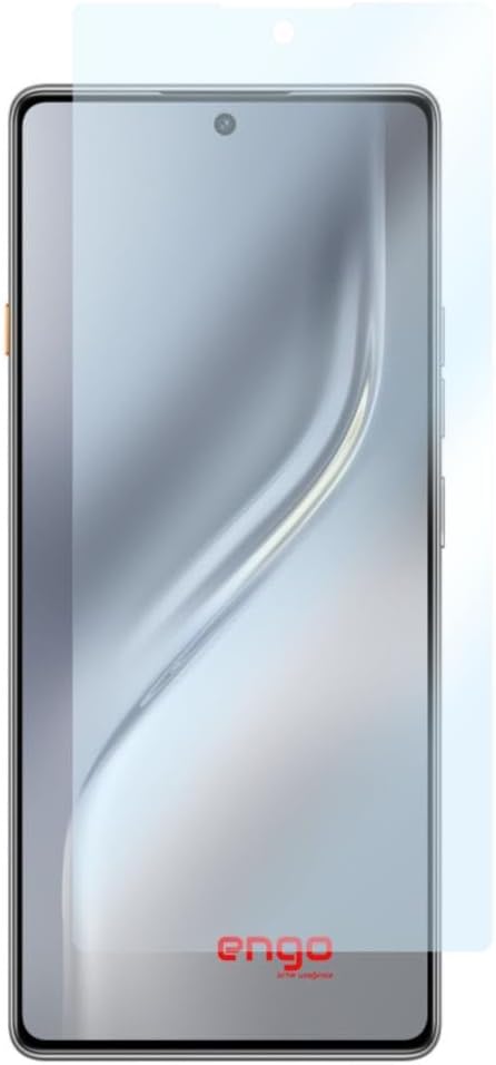 Engo Tecno Camon 40 Premier 5G İle Uyumlu Ekran Koruyucu 9H Temperli Kırılmaz Esnek Nano Cam, Çizilmeye Dayanıklı Koruma, HD Şeffaf