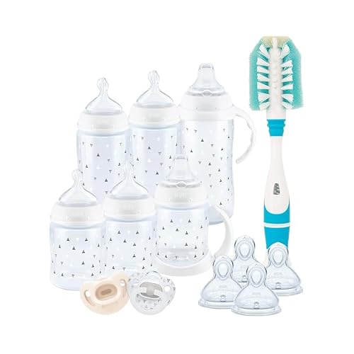 NUK Smooth Flow Anti Colic Baby Bottle Newborn Gift Set