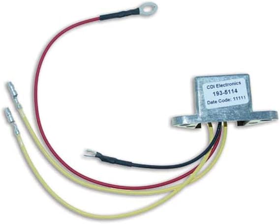 CDI Electronics 193-5114 Johnson/Evinrude Regulated Rectifier - 2 Cyl (1993-2000)