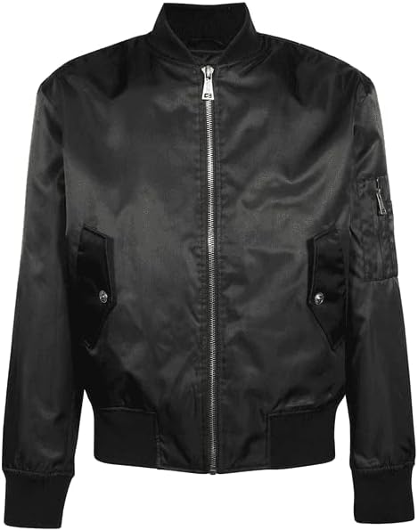 VERSACE JEANS COUTURE Baroque Design Black/Gold Bomber Jacket