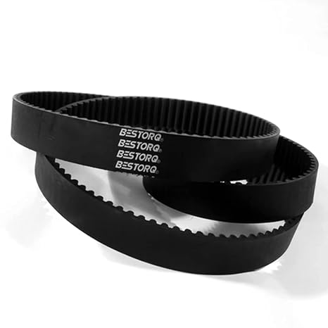 BESTORQ 3400-8M-20 8M Timing Belt, Rubber, 3400 mm Outside Circumference, 20 mm Width, 8 mm Pitch, 425 Teeth