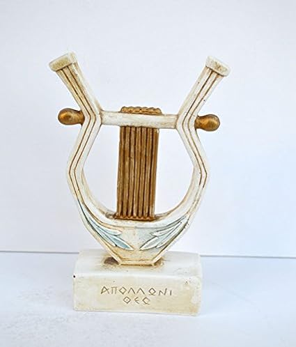 Apollo lyre sculpture statue artifact