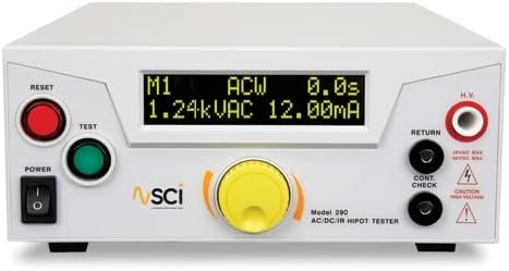 SCI 297 - AC/DC Hipot with Insulation Resistance Testing