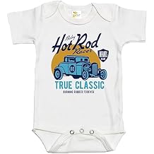 Baby Bodysuit - Baby Hot Rod Racer Baby Clothes for Infant Boys and Girls