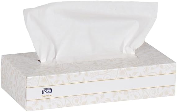 Tork Premium Facial Tissue Flat Box