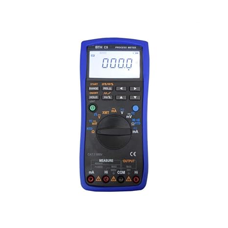 Digital Multifunction Process calibrator Universal calibrator Loop calibrator for Process Control System Verification, Field Calibration | Model: BTH-C9