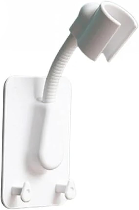Microcase Esnek Duş Başlığı Tutucu Kancalı Banyo Askısı ve Organizeri 1 Adet AL5367 (Lacivert)