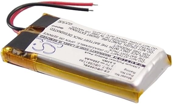 VINTRONS 250mAh Battery for Ultralife UBC005, UBP005, UBC581730,