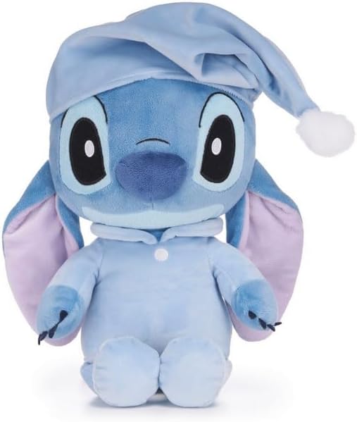 Bedtime Stitch Soft Plush Toy 12 inch Alien Stitch in Pyjamas Soft Toy