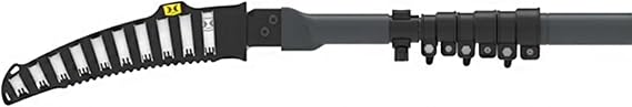 Hawk 10' Pole Saw w/ 11" High Carbon Steel SK5 Blade | Lightweight Aluminum Pole, Blade Protector, Corrosion-Resistant, Rugged Pruning Hand Saw for Tree Trimming