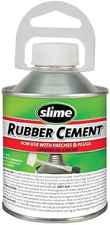 Slime 1050-6PK Rubber Cement - 8 oz., (Pack of 6)