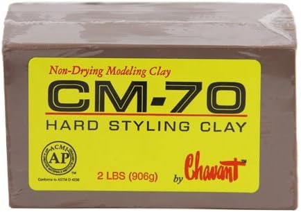 CM-70 Industrial Hard Styling Clay (1/4 Case) 10lbs