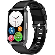 Fitness Tracker (Answer/Make Calls), Smart Watch for Women Men, with 1.47 AMOLED Always-On Display, 24/7 Heart Rate, Sleep Tracking, 110+ Sport Modes, Waterproof, Compatible for Android Phone