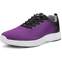 Mens Bowling Shoes, Left and Right Different Shoe Soles, Breathable Knit Upper, Suitable for Bowling Practice and League Games