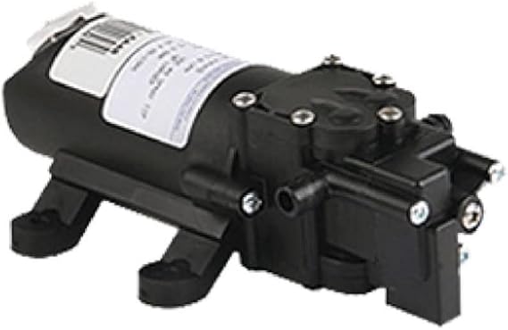 PENTAIR SHURFLO SLV10-AA40 12VDC Low Volume Automatic Demand Diaphragm Pump For Low Flow Spraying and Transfer, 1.0 GPM, 40 PSI, Pressure Switch, Self-Priming