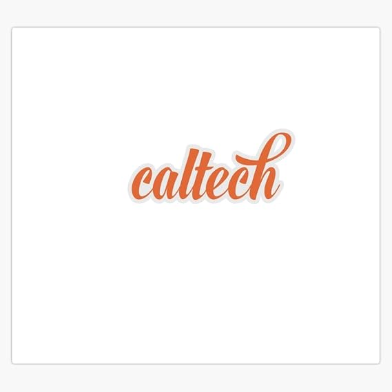 Caltech Magnetic Reusable Bumper Vinyl Sticker 5"