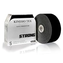 Kinesio Tape - Tex Classic Strong - Elastic Therapeutic Athletic Tape - Super Stick for Extended Wear - 2 in. x 49.2 ft Roll