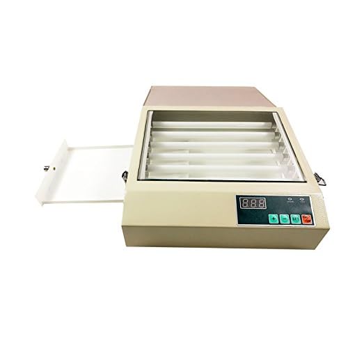 HayWHNKN Digital UV Exposure Unit Screen Plate Exposure Machine Screen Printing 10.2x8.326x21cm 110V 48W