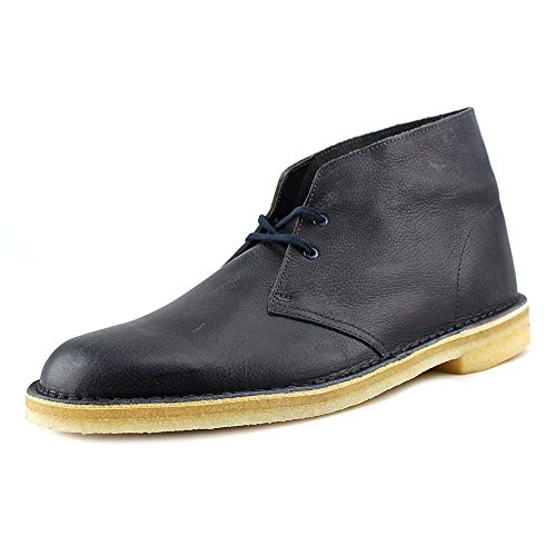 Clarks ORIGINALS Desert Boot Boots Navy Leather Mens