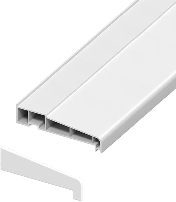 Upvc External Window and Door Sill - Eurocell Plastic Window Cill Board 2m (6'6") Long (150mm Wide)