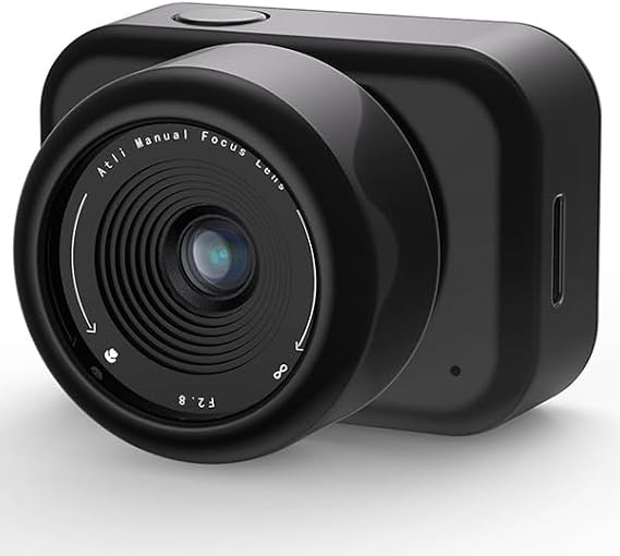 ATLI 1080P Time Lapse Camera WiFi HDR APP Control Real-time Preview Timing Shooting Manual Focus Timelapse Video Camera for Indoor Flower Plants Weather Remote Access (Black)
