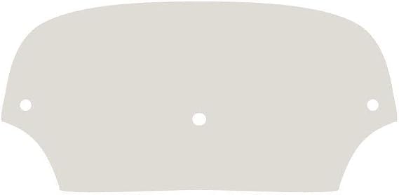 Memphis Shades Batwing Fairing 9" Windshield - 9"/Clear