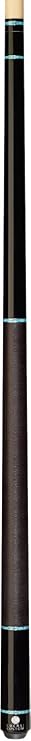 Mystic Black Pool Cue with Upgraded Shaft