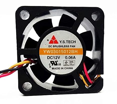YW03015012BH 30mm Fan 12V 0.06A 3015 Cooling Fan