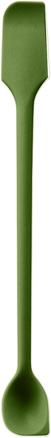 Jar Scraper - Double-Headed Spatula Spoon, Flexible Rubber Jar Scraper | Kitchen Gadgets Non Stick for Cake Bread Cream Condiment, Heat Resistant, Silicone, Jar Busters Jam Jar Base