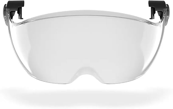 Defender Safety H2 Visor | ANSI Z87+ for H2 Safety Helmet | Fits Prescription Glasses | Tool-Free | Clear & Tinted Options
