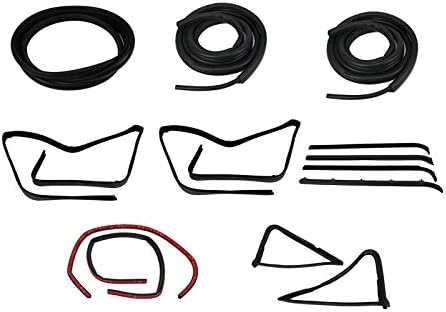 Complete Weatherstrip Seal Kit Compatible with 1980-1983 Ford F-100 1980-1986 F-150 F-250 F-350