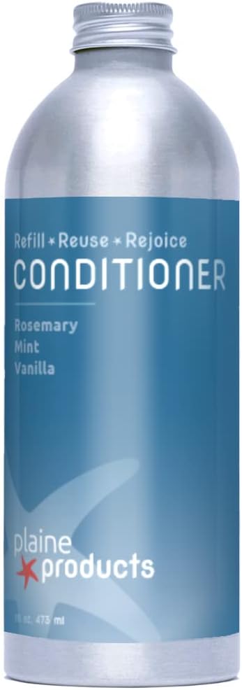 Eco-Friendly Conditioner, Rosemary, Mint, Vanilla, Sulphate Free, 400 ml (Refill Bottle)