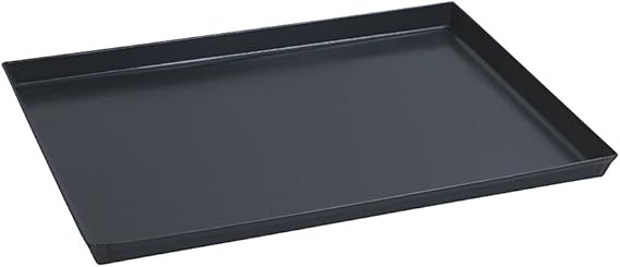 Paderno 41745-40 Rectangular Baking Tray Made of Iron Non-Stick Baking Tray High Rims 40 x 30 cm Height 3 cm Iron Blue