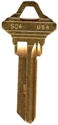 Kaba Ilco SC4-BR, 50 Pack, 50 Key