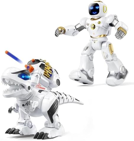 Ruko 8809 Remote Control Robot Dinosaur Toys for Kids and 1088 Programmable Robot Toy
