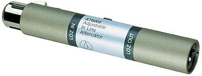 Audio-Technica AT8202 Adjustable In-Line attenuator