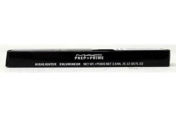 M.A.C. prep + prime Highlighter RADIANT ROSE,0.12 Fl Oz (Pack of 1)