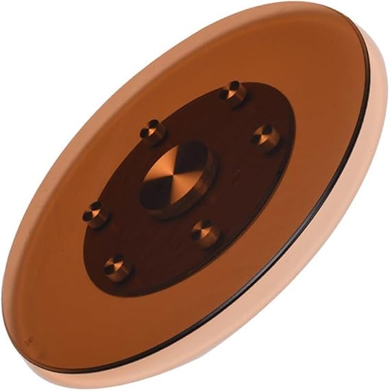 Large Brown Glass Turntable For Tabletop 24" 32" 36" 40" Lazy Susan Rotating Serving Tray Round Tempered Glass Serving Plate Dining Table(40"/100cm)
